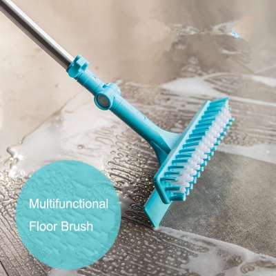 Household bathroom floor cleaning brush