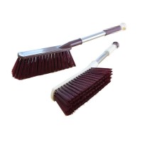 Household stainless broom Long Handle Hand Floor Extendable Dust Carpet Bed Plastic Cleaning Brush