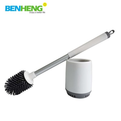 BENHENG Toilet Brush with Holder Set for Bathroom and Ceramic Tile Cleaning BSCI audit approved Manufacturer Factory